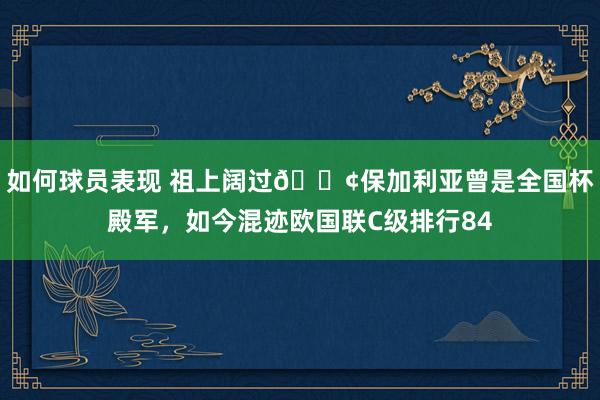 如何球员表现 祖上阔过😢保加利亚曾是全国杯殿军，如今混迹欧国联C级排行84