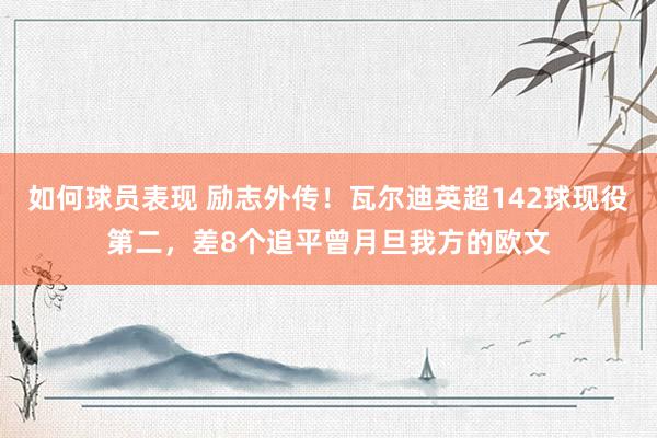 如何球员表现 励志外传！瓦尔迪英超142球现役第二，差8个追平曾月旦我方的欧文